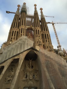 La Sagrada Familia (in the day)