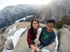 At the top of Yosemite!