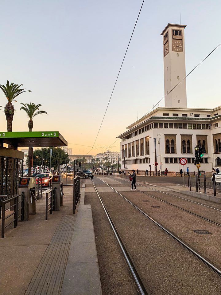 Casablanca Tram Station
