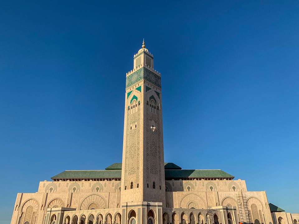 Hassan II Mosque at Casablanca
