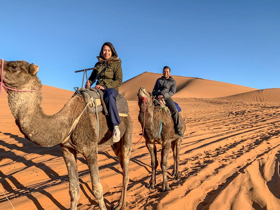 Camel ride at Sahara Desert
